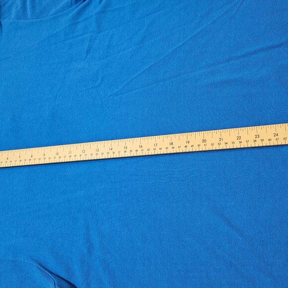 Lacoste Men's Polo Shirt Blue Size 6 (XL) Short Sleeve Collared - Picture 8 of 13